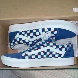 Blue Heart Low Rider Vans